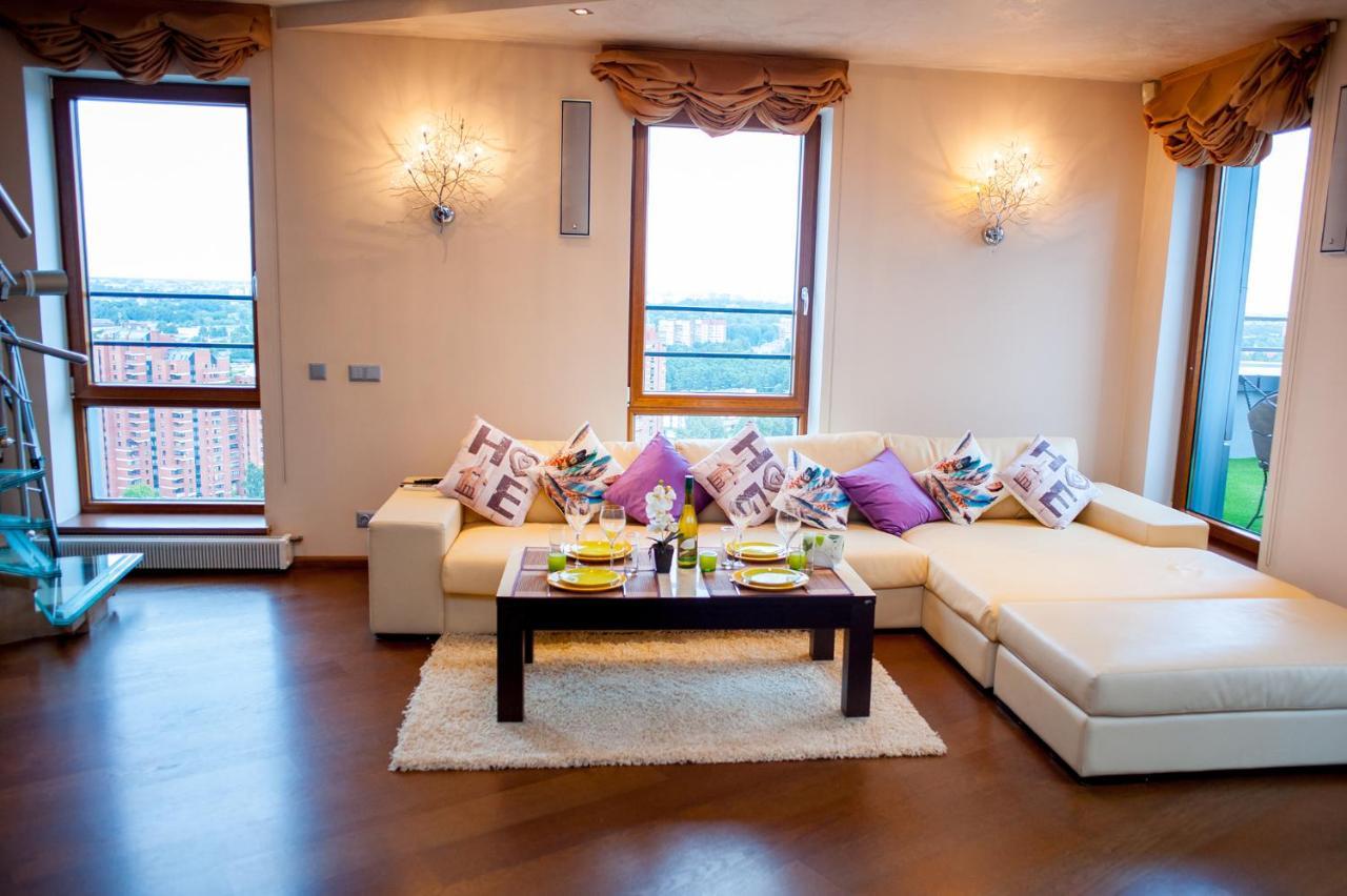 Skyhouse Riga Amazing Penthouse And Spa Eksteriør bilde