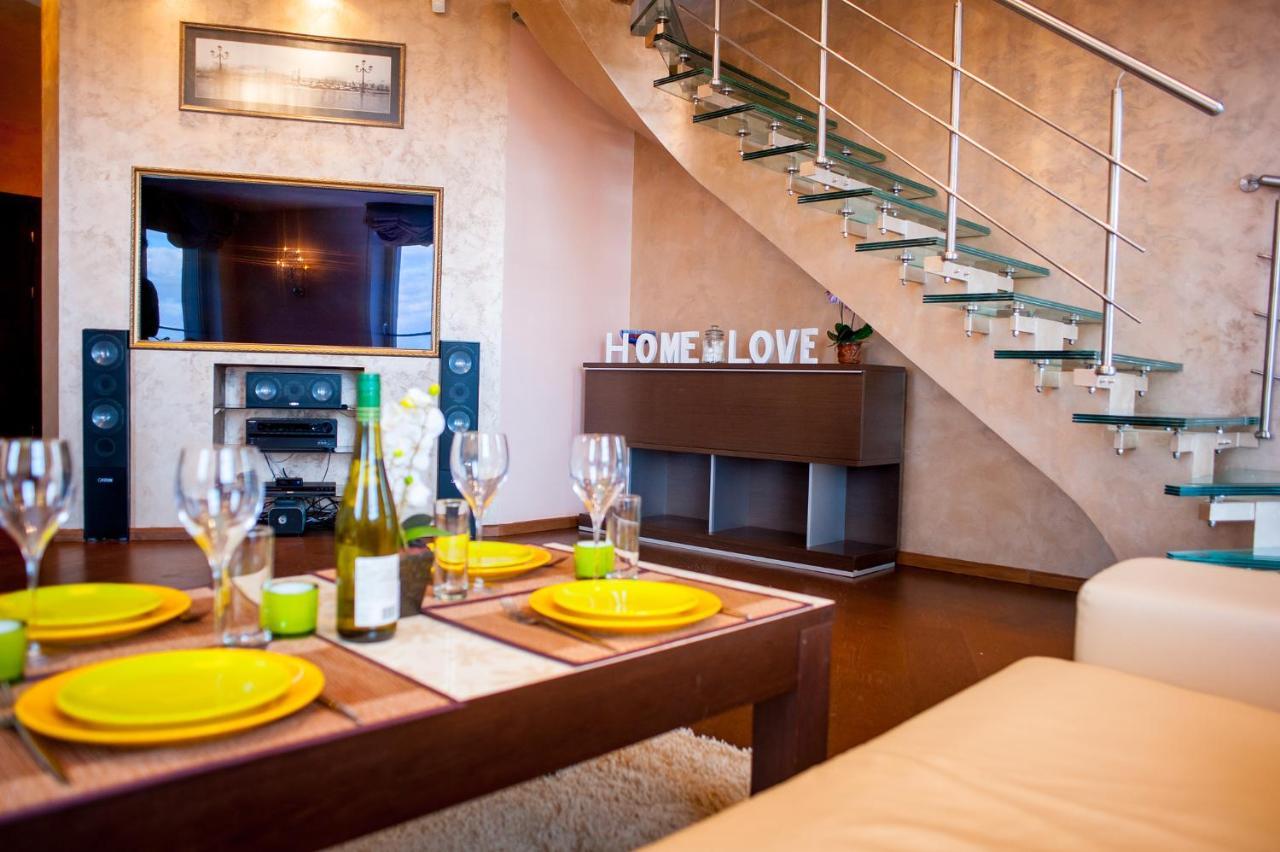 Skyhouse Riga Amazing Penthouse And Spa Eksteriør bilde